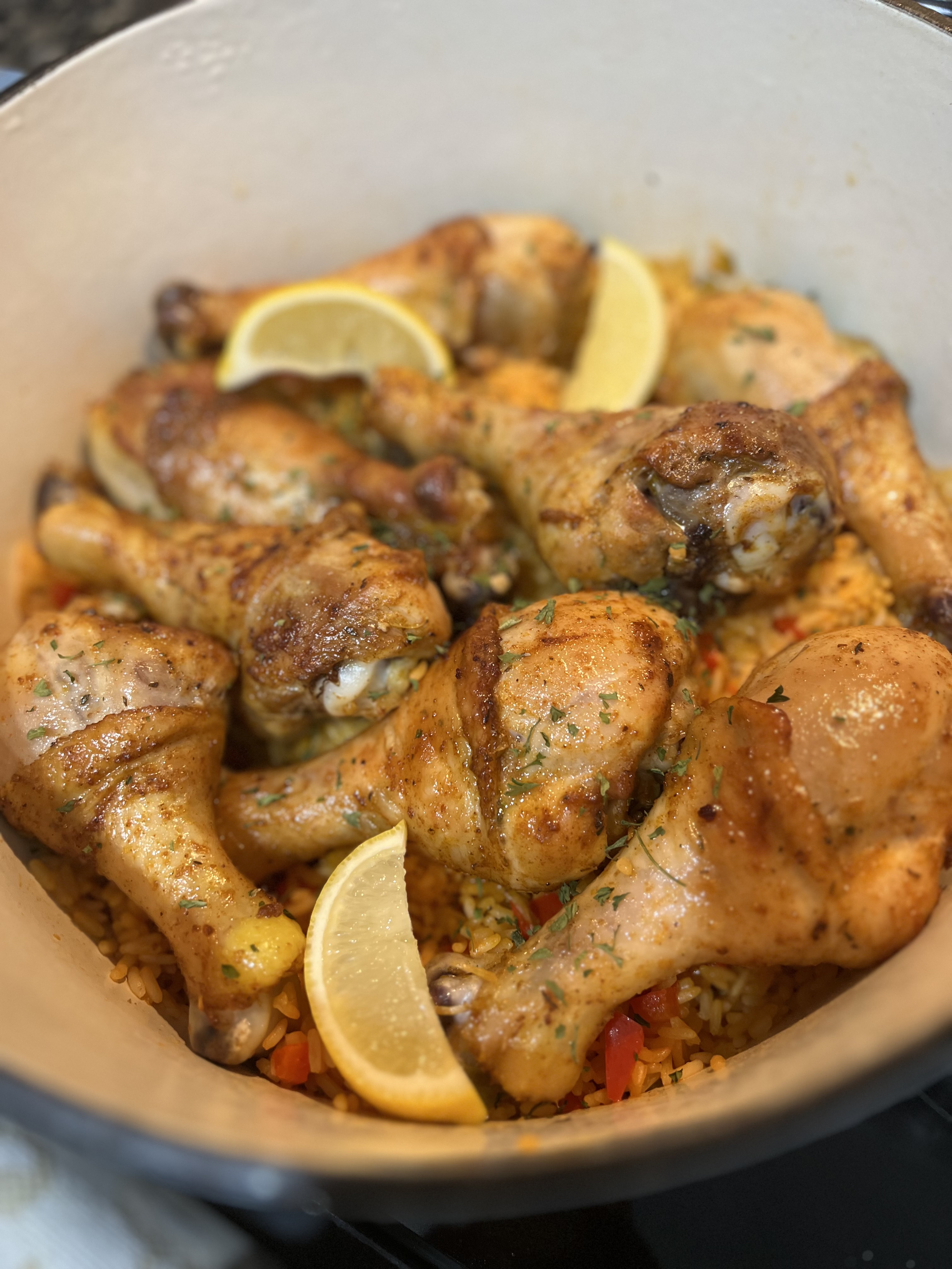 Juicy Oven Roasted Chicken Legs