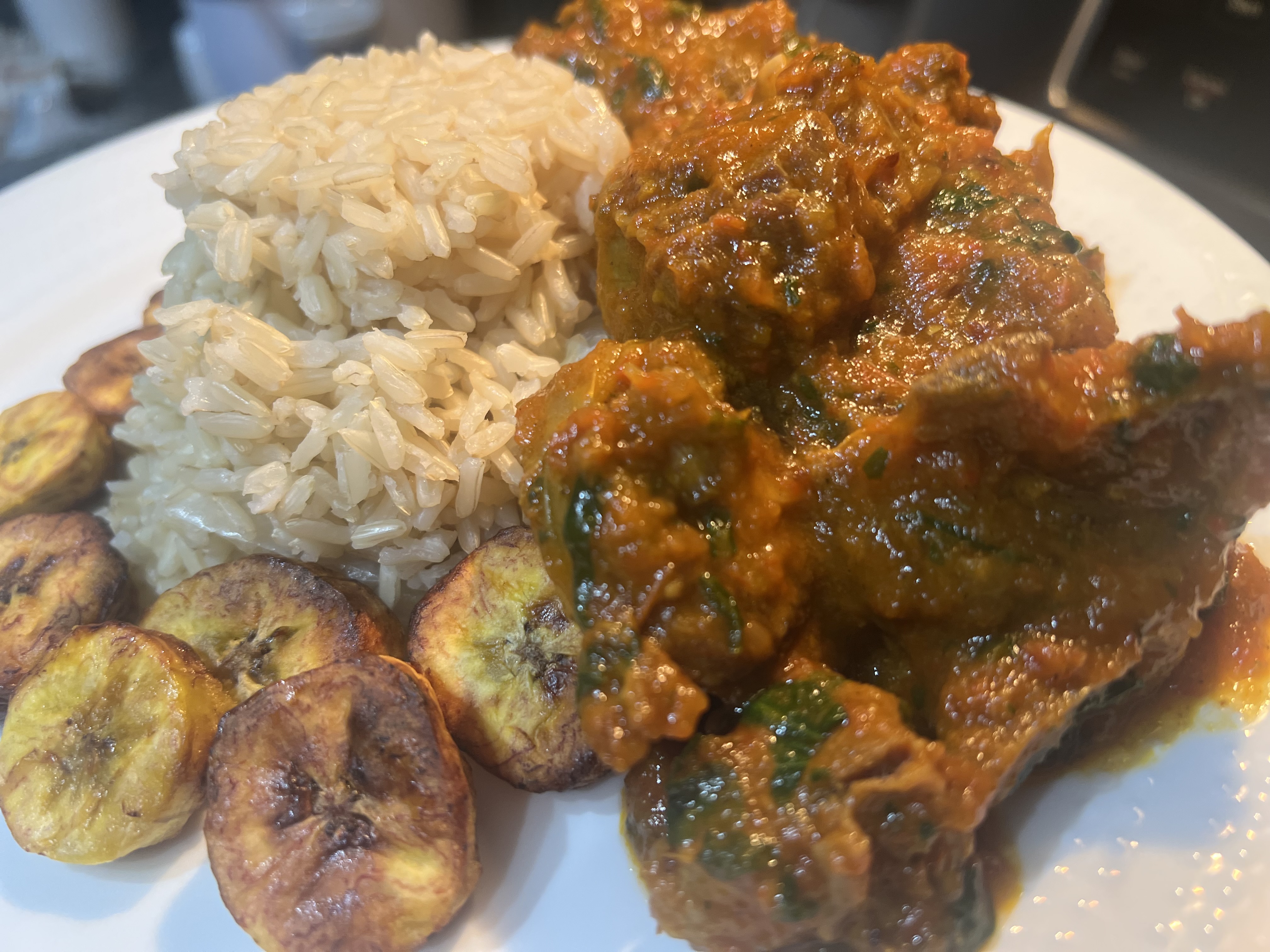 Slow-Simmered Nigerian Goat Stew